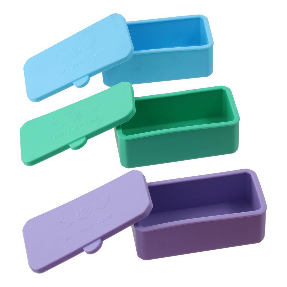 Food Snacks Distribution - 1/3pcs Practical Silicone Food Distribution Box