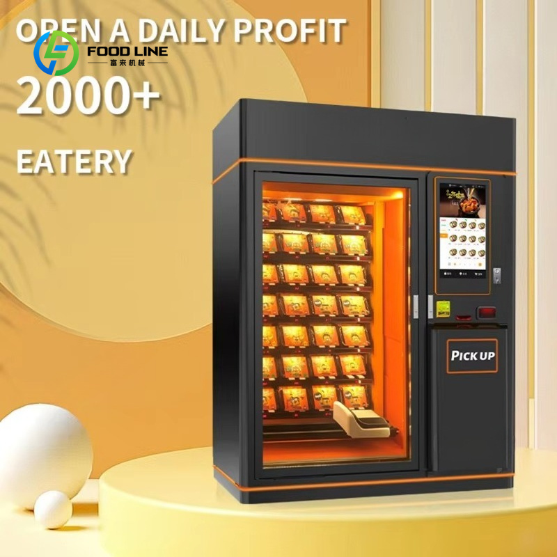 Food And Snacks - Customized Hot Food Vending Machine Fast