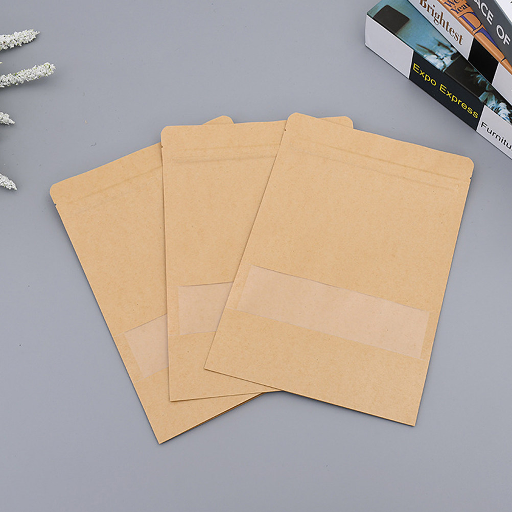 50Pcs Food Storage Kraft Paper - Food And Snacks ulasan dan harga