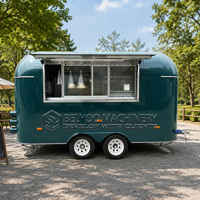 Belyoo Commercial Food Trailer - Food And Snacks ulasan dan harga