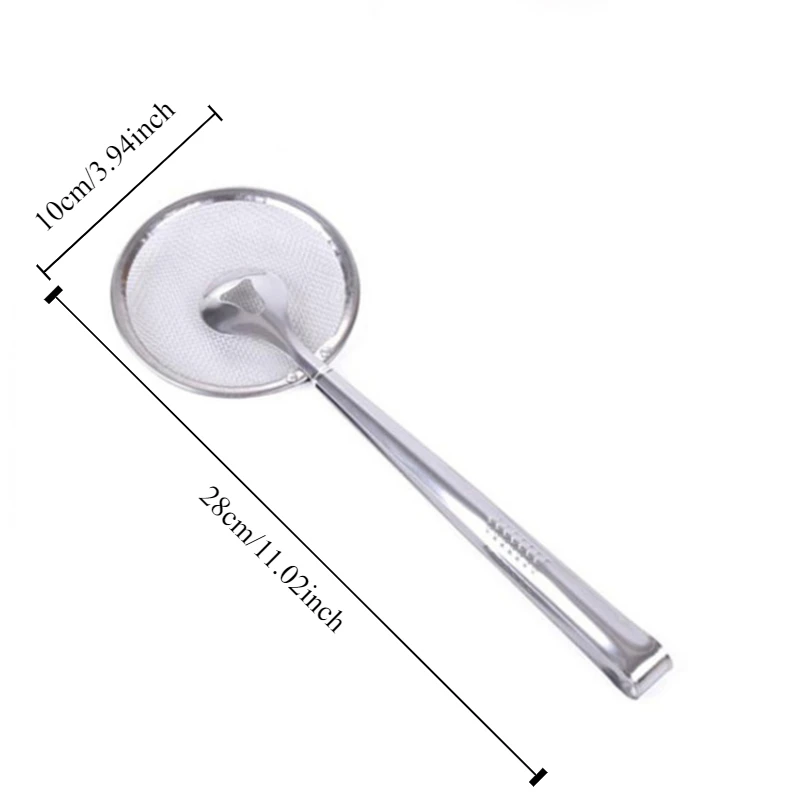 1pc Quick Oil Strainer Stainle - Quick Food Snacks ulasan dan harga