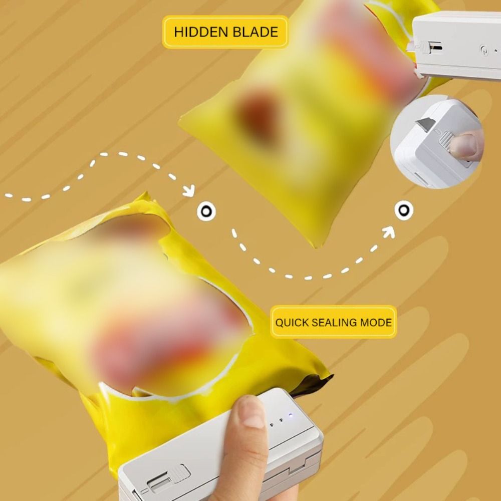 Magnetic Snack Bag Sealing Mac - Quick Food Snacks ulasan dan harga
