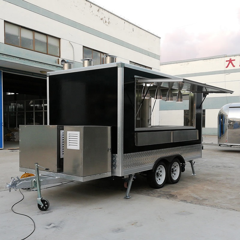 Square Type Food Trailer Custo - Food Energy Snacks ulasan dan harga