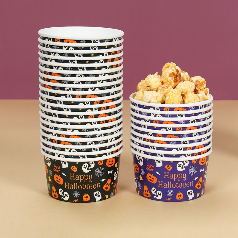 10/30/50Pcs Halloween Paper Bo - Food Halloween Snacks ulasan dan harga