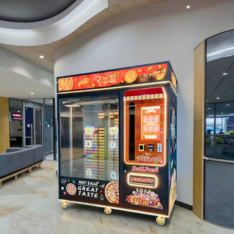 Pizza Snack Vending Kiosk Cust - Quick Food Snacks ulasan dan harga