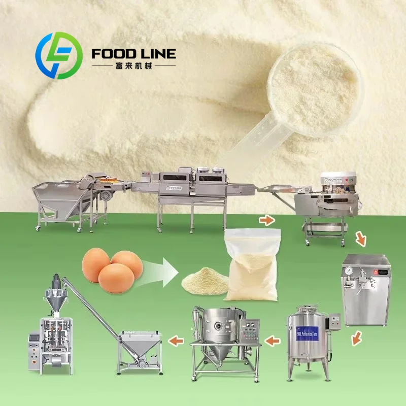 Organic Egg Powder Making Mach - Food Protein Snacks ulasan dan harga