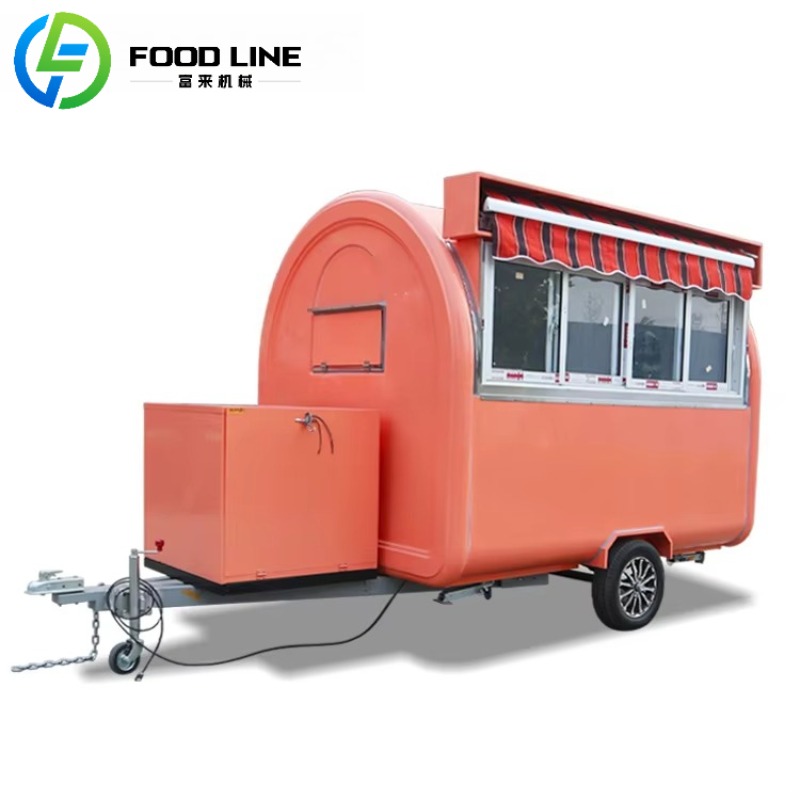 Compact Food Trailer for Stree - Quick Food Snacks ulasan dan harga