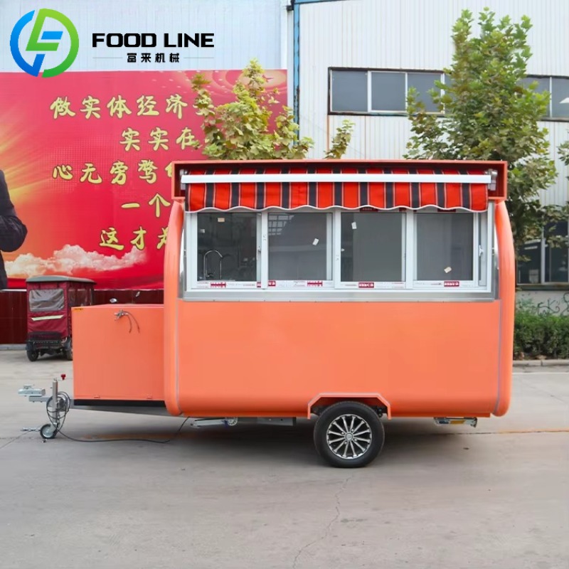 Compact Food Trailer for Stree - Quick Food Snacks ulasan dan harga