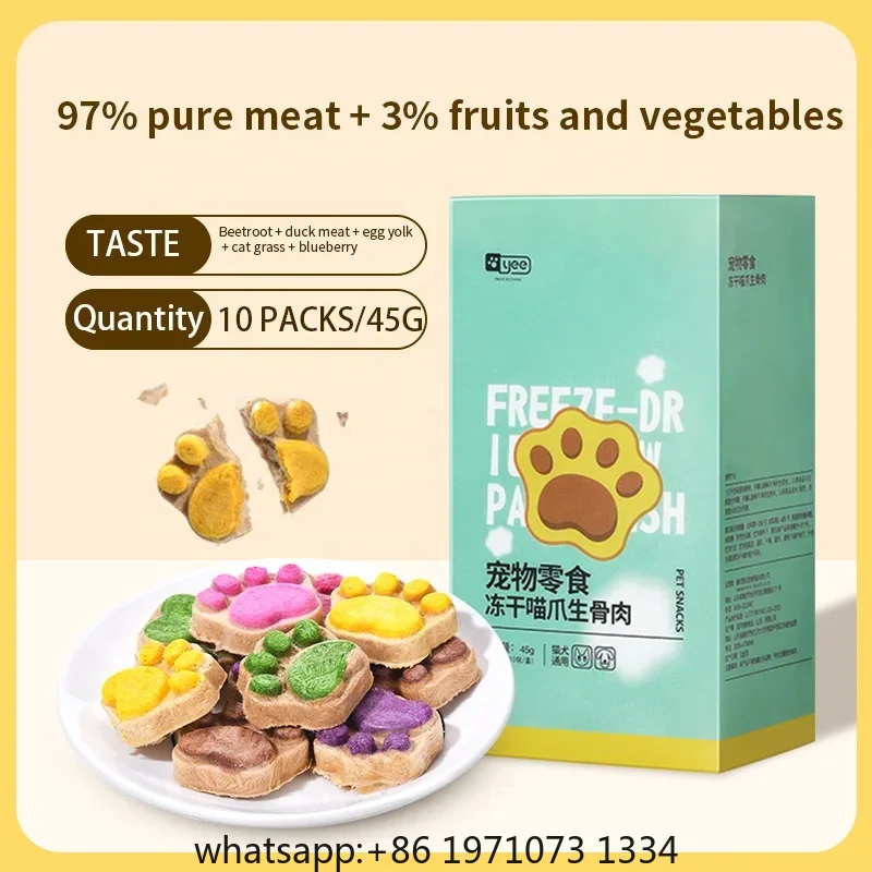 Cat Freeze Dried Snacks High P - Food Protein Snacks ulasan dan harga