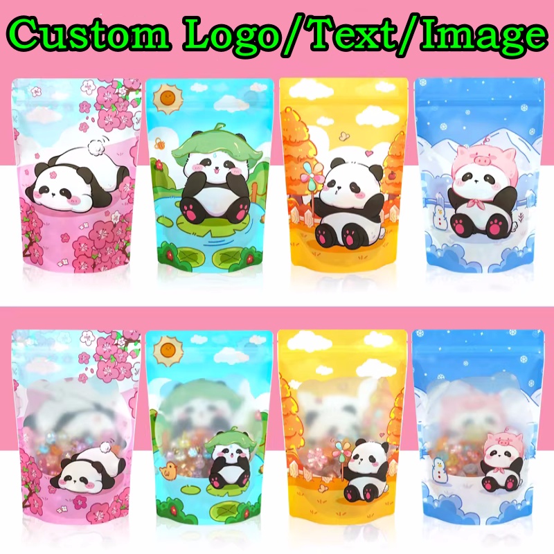 100PCS Aluminum Foil Stand-up  - Food Halloween Snacks ulasan dan harga