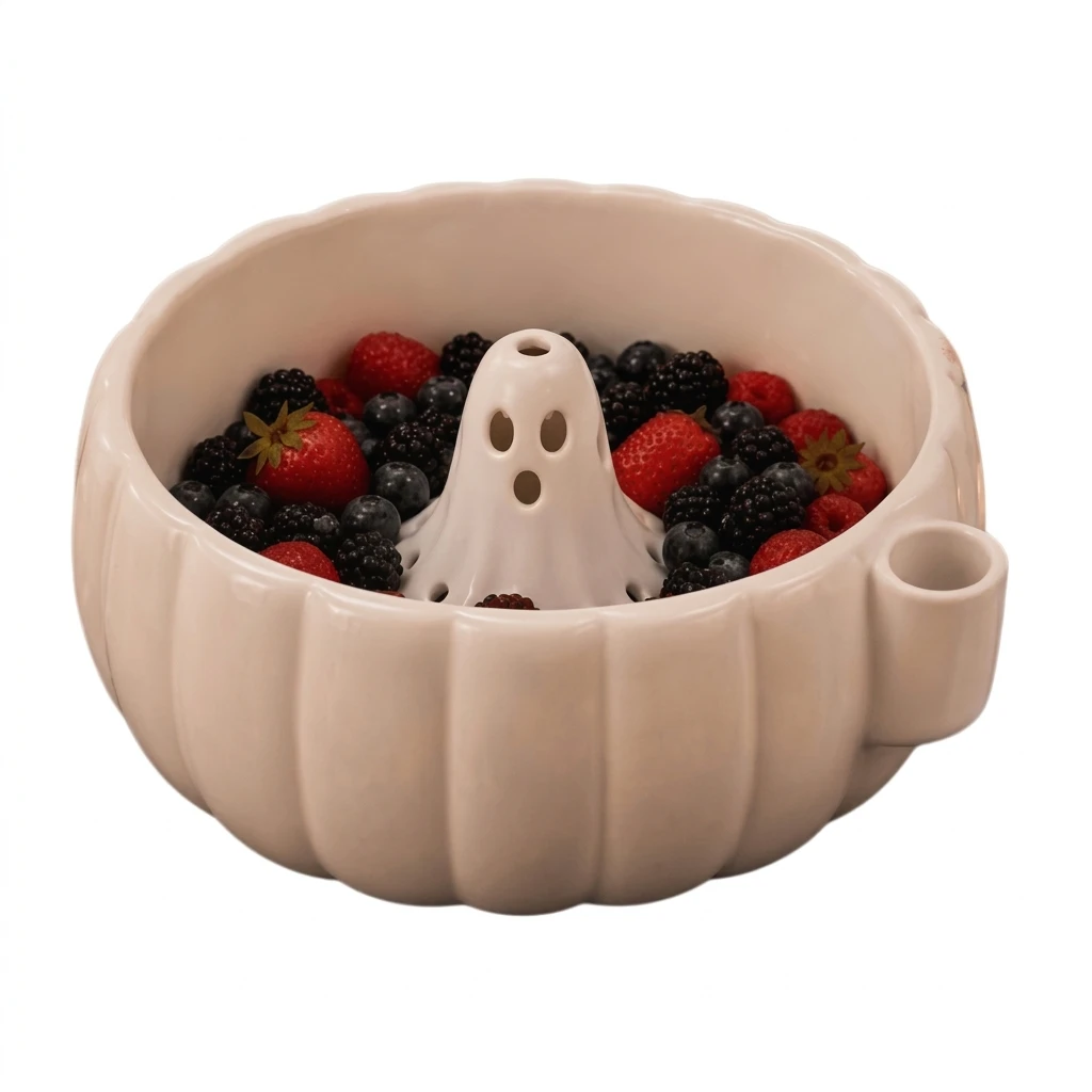 Halloween Bowl Glazed Berry Sw - Food Halloween Snacks ulasan dan harga