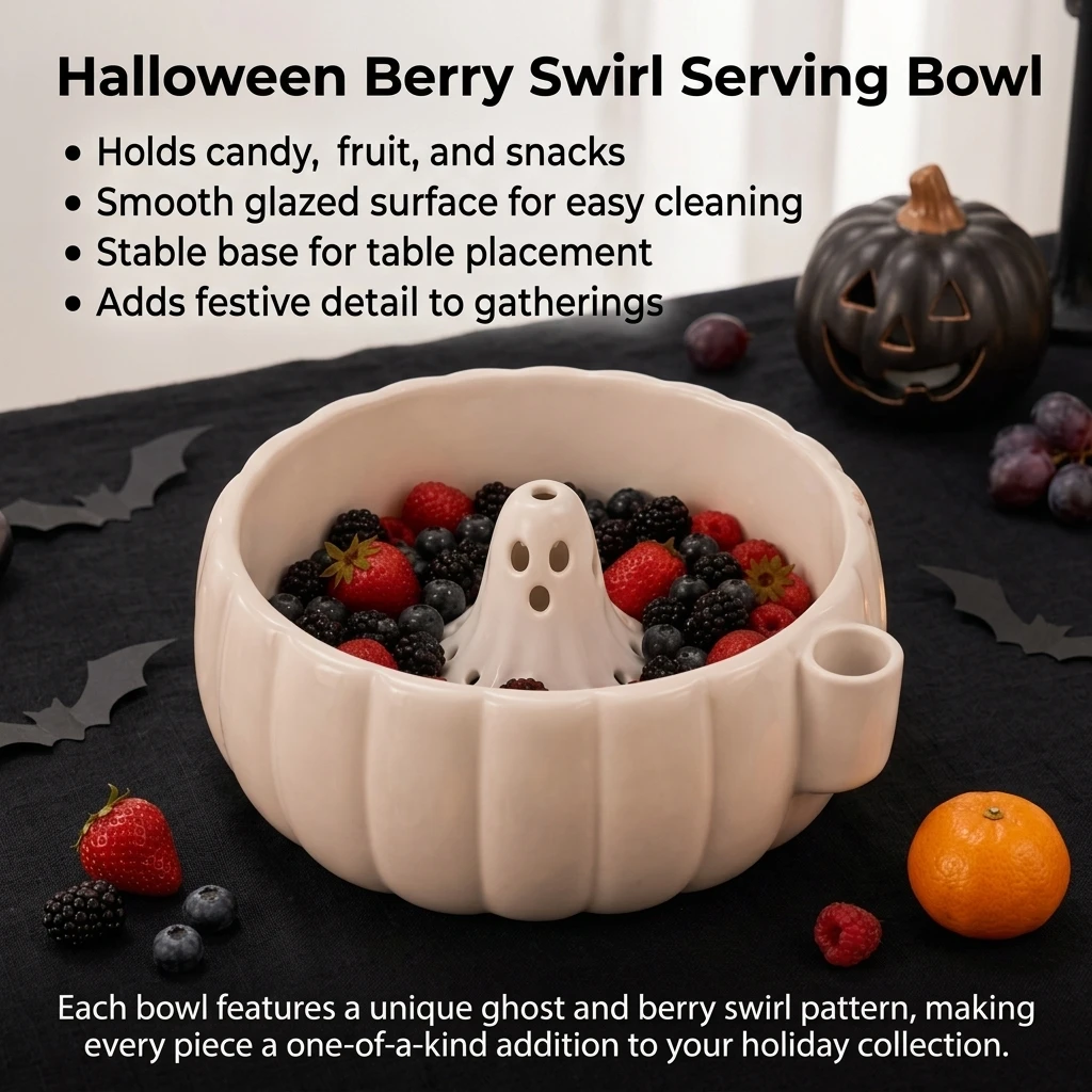 Halloween Bowl Glazed Berry Sw - Food Halloween Snacks ulasan dan harga